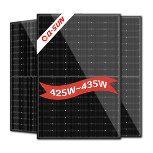 Panneau solaire mono 425w avec feuille noire et cadre