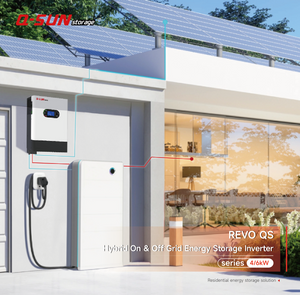 Q-SUN 4-6KW Onduleur hybride de stockage d'énergie sur réseau et hors réseau