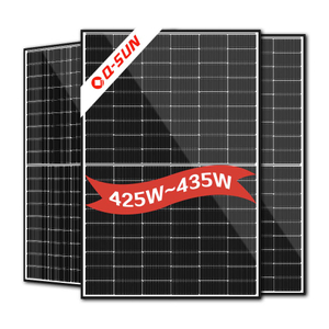 Système d'alimentation solaire 420w pour montage sur toit de panneaux solaires à la maison