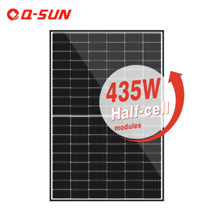 Modules photovoltaïques en verre Panneaux solaires monocristallins 435w