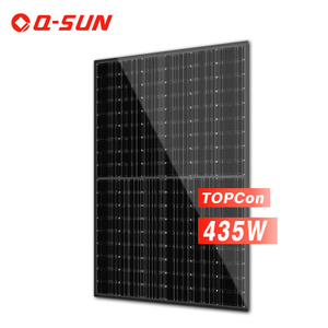 Production d'énergie photovoltaïque à panneau solaire monocristallin 425w