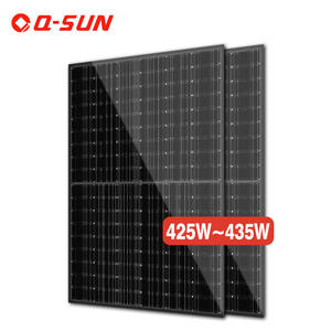 Panneaux de stockage d'énergie solaire à toit plat 430w