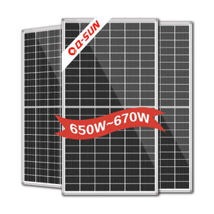 Panneaux solaires Q-SUN ODM pour les projets de systèmes solaires